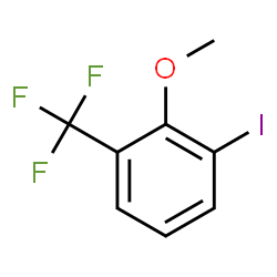 ChemSpider 2D Image | 1-Iodo-2-methoxy-3-(trifluoromethyl)benzene | C8H6F3IO