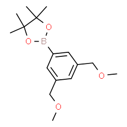 ChemSpider 2D Image | 2-[3,5-Bis(methoxymethyl)phenyl]-4,4,5,5-tetramethyl-1,3,2-dioxaborolane | C16H25BO4