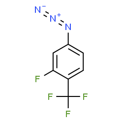 ChemSpider 2D Image | 4-Azido-2-fluoro-1-(trifluoromethyl)benzene | C7H3F4N3