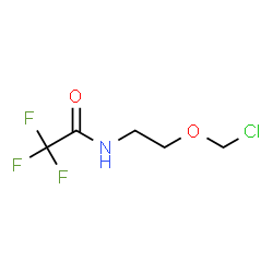 ChemSpider 2D Image | N-[2-(Chloromethoxy)ethyl]-2,2,2-trifluoroacetamide | C5H7ClF3NO2