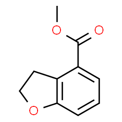 ChemSpider 2D Image | Methyl 2,3-dihydro-1-benzofuran-4-carboxylate | C10H10O3