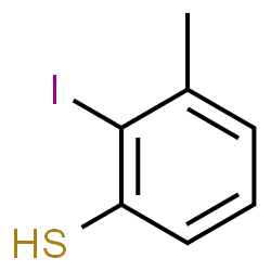 ChemSpider 2D Image | 2-Iodo-3-methylbenzenethiol | C7H7IS
