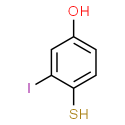 ChemSpider 2D Image | 3-Iodo-4-sulfanylphenol | C6H5IOS