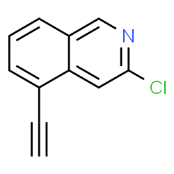 ChemSpider 2D Image | 3-Chloro-5-ethynylisoquinoline | C11H6ClN