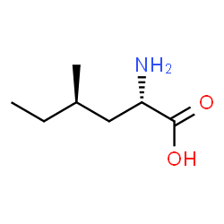 ChemSpider 2D Image | (4R)-4-Methyl-L-norleucine | C7H15NO2