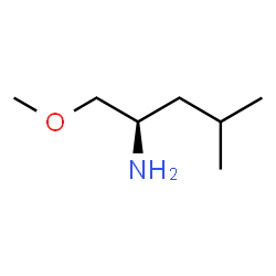 ChemSpider 2D Image | (2R)-1-Methoxy-4-methyl-2-pentanamine | C7H17NO