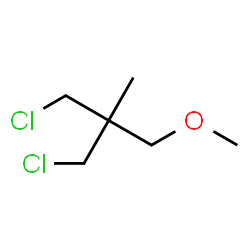 ChemSpider 2D Image | 1,3-Dichloro-2-(methoxymethyl)-2-methylpropane | C6H12Cl2O