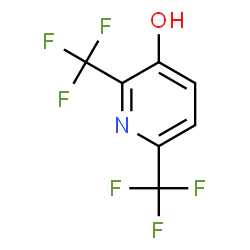 ChemSpider 2D Image | 2,6-Bis(trifluoromethyl)-3-pyridinol | C7H3F6NO