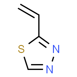 ChemSpider 2D Image | 2-Vinyl-1,3,4-thiadiazole | C4H4N2S