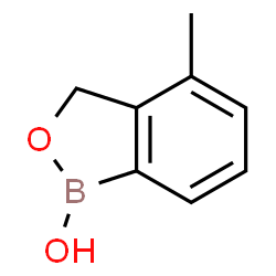ChemSpider 2D Image | 4-Methyl-2,1-benzoxaborol-1(3H)-ol | C8H9BO2