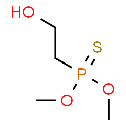 ChemSpider 2D Image | O,O-Dimethyl (2-hydroxyethyl)phosphonothioate | C4H11O3PS