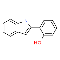 ChemSpider 2D Image | 2-(1H-Indol-2-yl)phenol | C14H11NO