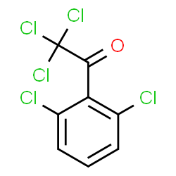 ChemSpider 2D Image | 2,2,2-Trichloro-1-(2,6-dichlorophenyl)ethanone | C8H3Cl5O