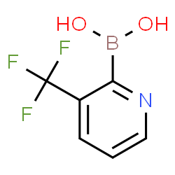 ChemSpider 2D Image | [3-(Trifluoromethyl)-2-pyridinyl]boronic acid | C6H5BF3NO2