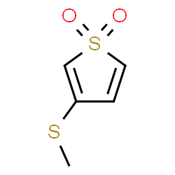 ChemSpider 2D Image | 3-(Methylsulfanyl)thiophene 1,1-dioxide | C5H6O2S2
