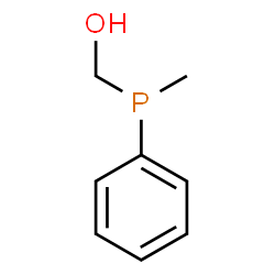 ChemSpider 2D Image | [Methyl(phenyl)phosphino]methanol | C8H11OP