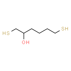 ChemSpider 2D Image | 1,6-Disulfanyl-2-hexanol | C6H14OS2