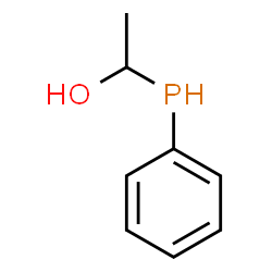 ChemSpider 2D Image | 1-(Phenylphosphino)ethanol | C8H11OP