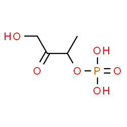 ChemSpider 2D Image | 4-Hydroxy-3-oxo-2-butanyl dihydrogen phosphate | C4H9O6P