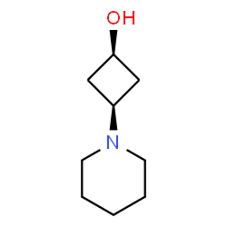 ChemSpider 2D Image | cis-3-(1-Piperidinyl)cyclobutanol | C9H17NO