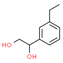 ChemSpider 2D Image | 1-(3-Ethylphenyl)-1,2-ethanediol | C10H14O2