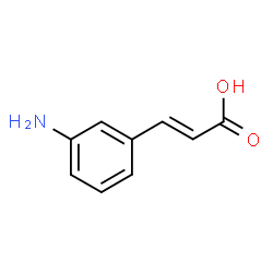 ChemSpider 2D Image | (2E)-3-(3-Aminophenyl)acrylic acid | C9H9NO2