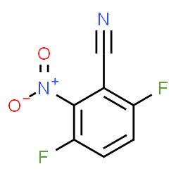 ChemSpider 2D Image | 3,6-Difluoro-2-nitrobenzonitrile | C7H2F2N2O2