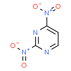 ChemSpider 2D Image | 2,4-Dinitropyrimidine | C4H2N4O4
