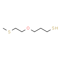 ChemSpider 2D Image | 3-[2-(Methylsulfanyl)ethoxy]-1-propanethiol | C6H14OS2