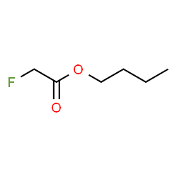 ChemSpider 2D Image | Butyl fluoroacetate | C6H11FO2