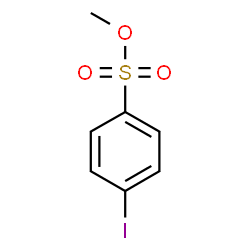 ChemSpider 2D Image | Methyl 4-iodobenzenesulfonate | C7H7IO3S