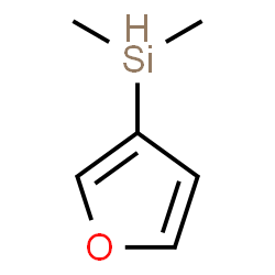 ChemSpider 2D Image | 3-Furyl(dimethyl)silane | C6H10OSi