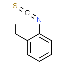 ChemSpider 2D Image | 1-(Iodomethyl)-2-isothiocyanatobenzene | C8H6INS