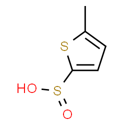 ChemSpider 2D Image | 5-Methyl-2-thiophenesulfinic acid | C5H6O2S2
