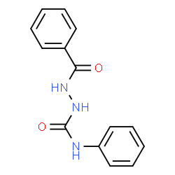 ChemSpider 2D Image | 1-Benzoyl-4-phenylsemicarbazide | C14H13N3O2
