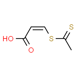 ChemSpider 2D Image | (2Z)-3-(Ethanethioylsulfanyl)acrylic acid | C5H6O2S2