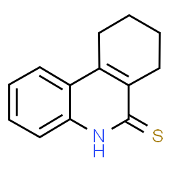 ChemSpider 2D Image | 7,8,9,10-Tetrahydro-6(5H)-phenanthridinethione | C13H13NS