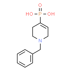 ChemSpider 2D Image | (1-Benzyl-1,2,3,6-tetrahydro-4-pyridinyl)phosphonic acid | C12H16NO3P
