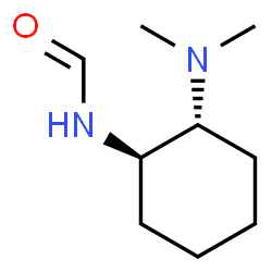 ChemSpider 2D Image | N-[(1R,2R)-2-(Dimethylamino)cyclohexyl]formamide | C9H18N2O