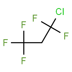 ChemSpider 2D Image | 1-Chloro-1,1,3,3,3-pentafluoropropane | C3H2ClF5