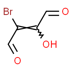 ChemSpider 2D Image | (2E)-2-Bromo-3-hydroxy-2-butenedial | C4H3BrO3