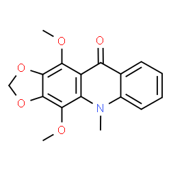 ChemSpider 2D Image | MELICOPIDINE | C17H15NO5