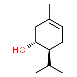 ChemSpider 2D Image | (1R,6S)-6-Isopropyl-3-methyl-3-cyclohexen-1-ol | C10H18O