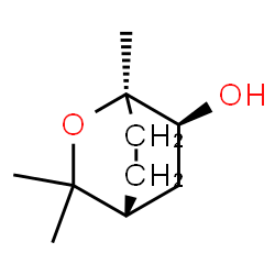 ChemSpider 2D Image | (1R,4R,6S)-1,3,3-Trimethyl-2-oxabicyclo[2.2.2]octan-6-ol | C10H18O2