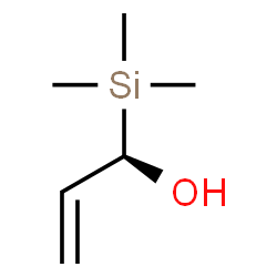 ChemSpider 2D Image | (1R)-1-(Trimethylsilyl)-2-propen-1-ol | C6H14OSi