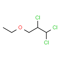 ChemSpider 2D Image | 1,1,2-Trichloro-3-ethoxypropane | C5H9Cl3O