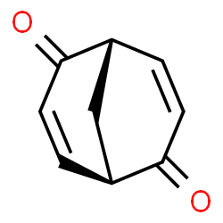 ChemSpider 2D Image | (1R,5S)-Bicyclo[3.3.1]nona-3,7-diene-2,6-dione | C9H8O2