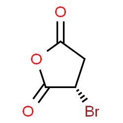 ChemSpider 2D Image | (3S)-3-Bromodihydro-2,5-furandione | C4H3BrO3