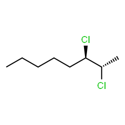 ChemSpider 2D Image | (2S,3R)-2,3-Dichlorooctane | C8H16Cl2