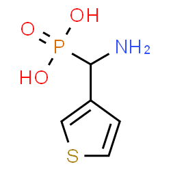 ChemSpider 2D Image | [Amino(3-thienyl)methyl]phosphonic acid | C5H8NO3PS